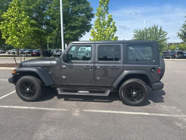 used 2022 Jeep Wrangler Unlimited car, priced at $29,342