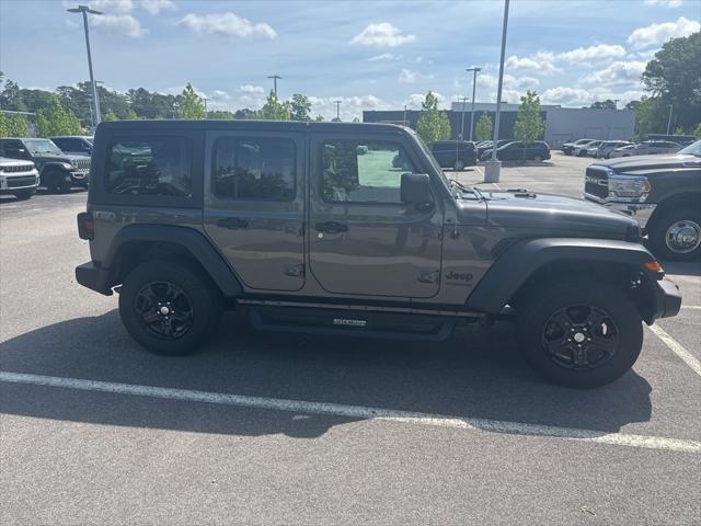 used 2022 Jeep Wrangler Unlimited car, priced at $29,342