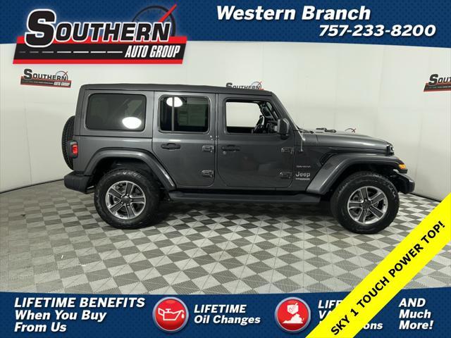 used 2020 Jeep Wrangler Unlimited car, priced at $32,995