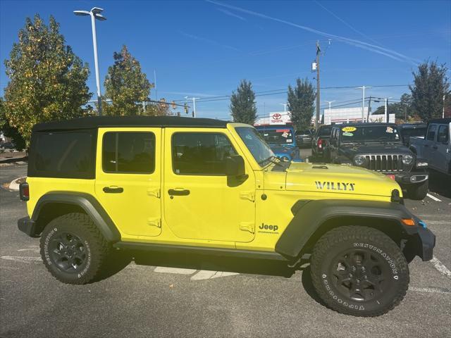 used 2023 Jeep Wrangler 4xe car, priced at $33,888