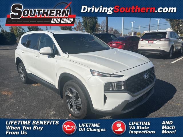 used 2022 Hyundai Santa Fe car, priced at $18,897