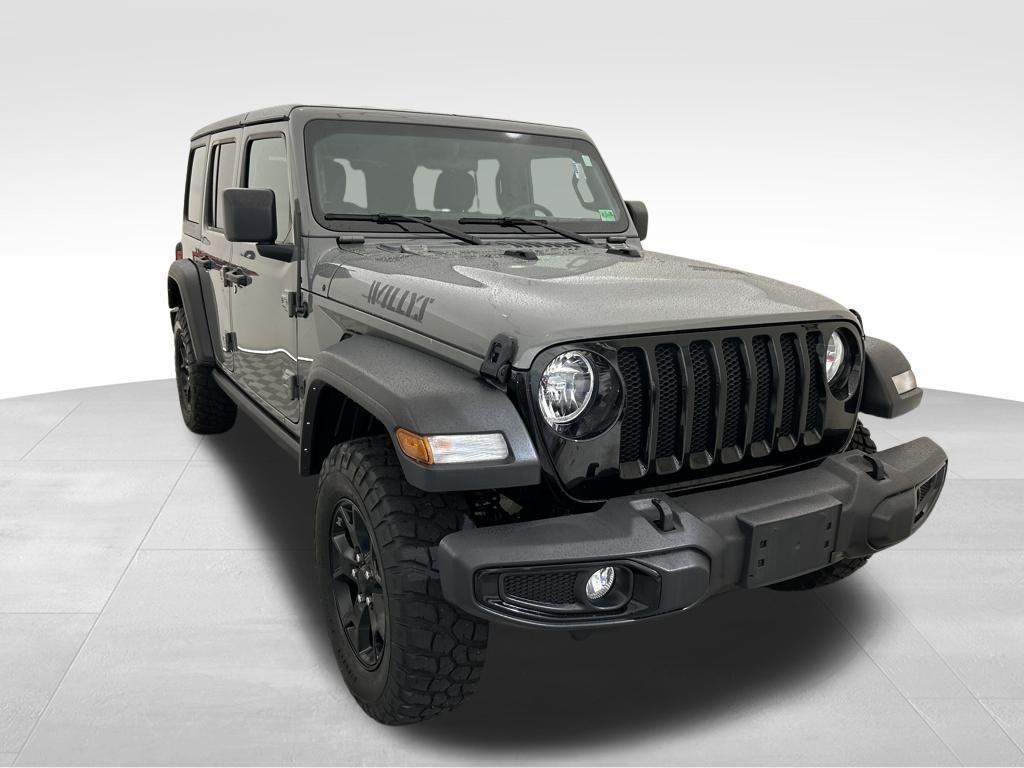 used 2022 Jeep Wrangler Unlimited car, priced at $28,497