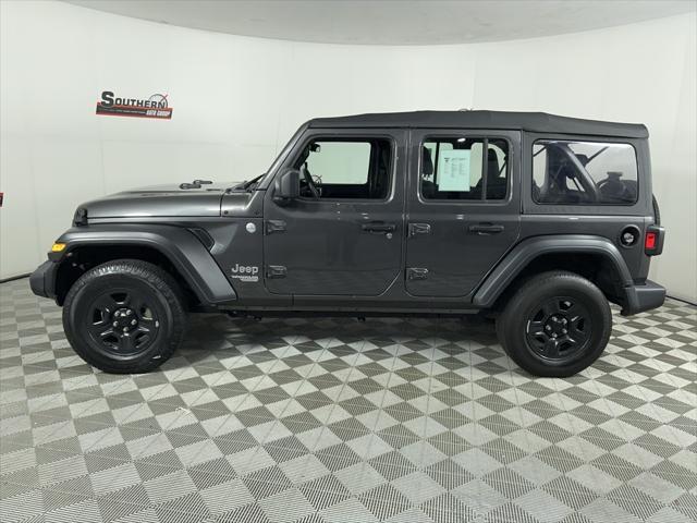 used 2020 Jeep Wrangler Unlimited car, priced at $24,784