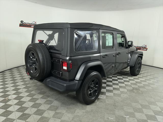 used 2020 Jeep Wrangler Unlimited car, priced at $24,784