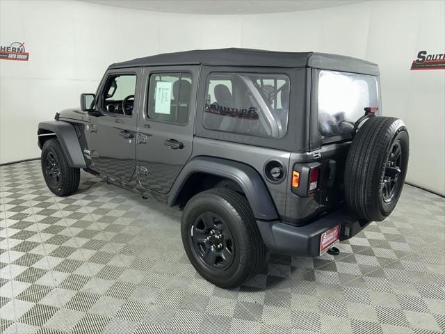 used 2020 Jeep Wrangler Unlimited car, priced at $24,784