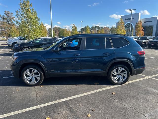 used 2021 Volkswagen Atlas car, priced at $23,888