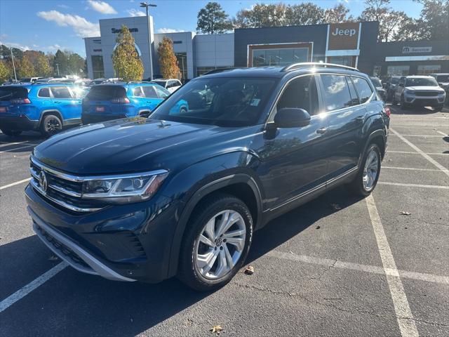 used 2021 Volkswagen Atlas car, priced at $23,888