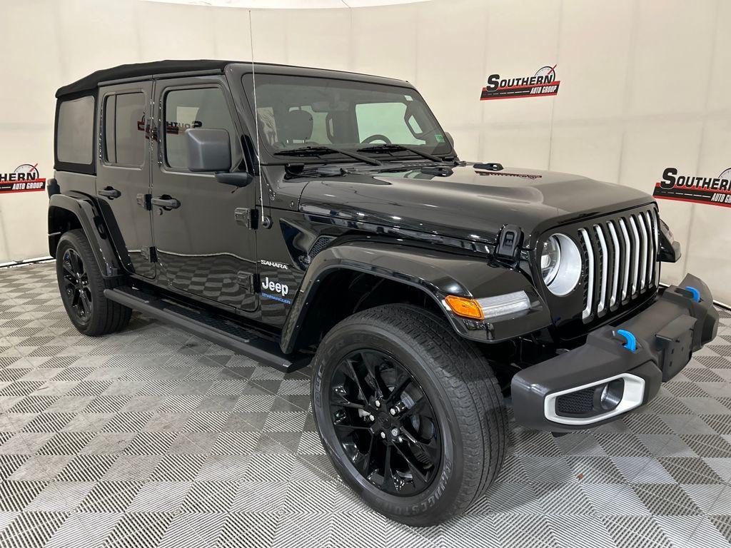 used 2023 Jeep Wrangler 4xe car, priced at $34,875
