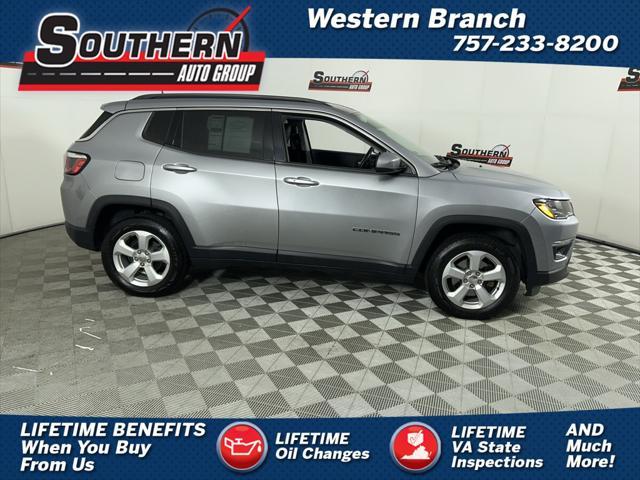 used 2018 Jeep Compass car, priced at $14,605