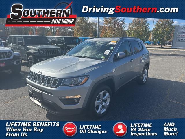 used 2018 Jeep Compass car, priced at $16,689