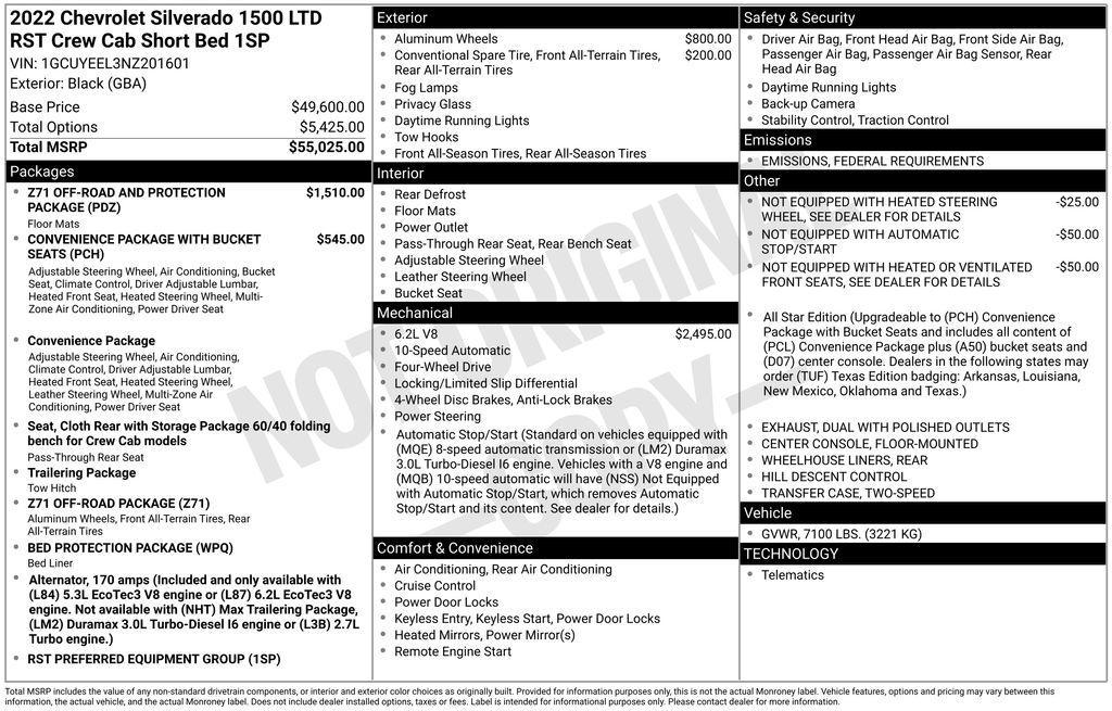 used 2022 Chevrolet Silverado 1500 car, priced at $43,997