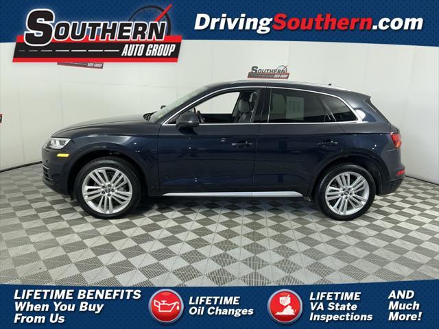 used 2018 Audi Q5 car, priced at $18,444