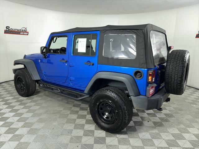 used 2016 Jeep Wrangler Unlimited car, priced at $20,835