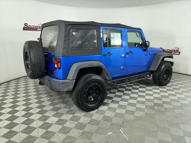 used 2016 Jeep Wrangler Unlimited car, priced at $20,835