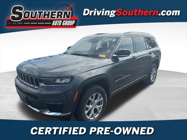 used 2022 Jeep Grand Cherokee L car, priced at $33,888