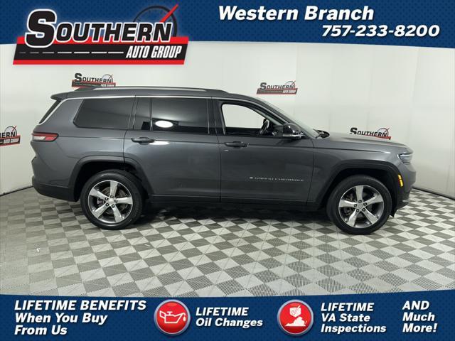 used 2021 Jeep Grand Cherokee L car, priced at $31,675