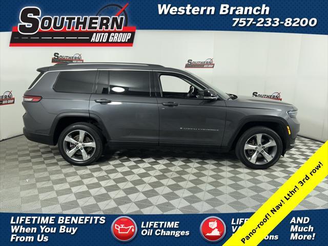 used 2021 Jeep Grand Cherokee L car, priced at $29,200