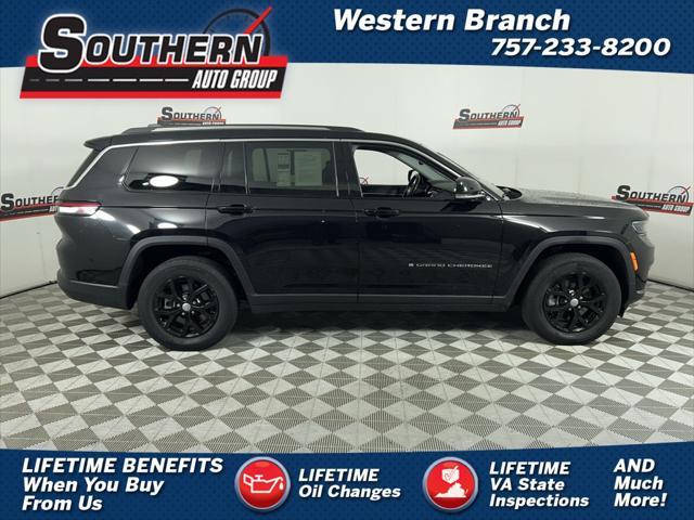 used 2021 Jeep Grand Cherokee L car, priced at $29,400