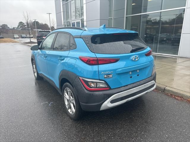 used 2022 Hyundai Kona car, priced at $18,000