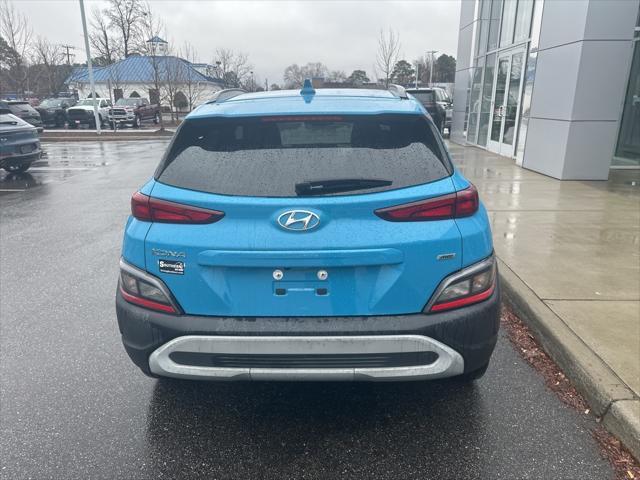 used 2022 Hyundai Kona car, priced at $18,000