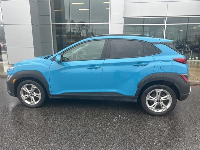 used 2022 Hyundai Kona car, priced at $18,000