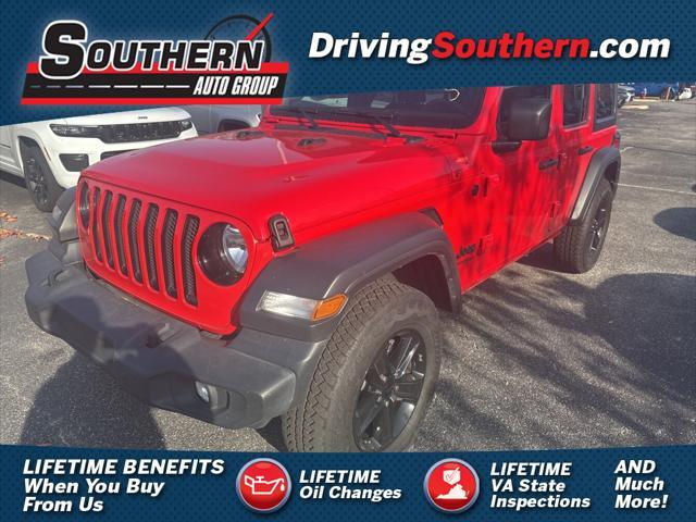 used 2021 Jeep Wrangler Unlimited car, priced at $29,997