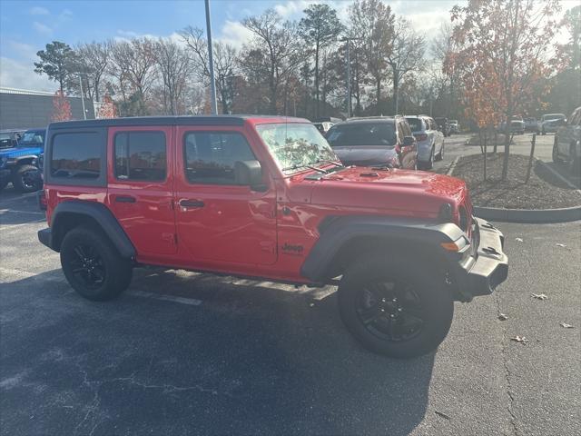 used 2021 Jeep Wrangler Unlimited car, priced at $29,997