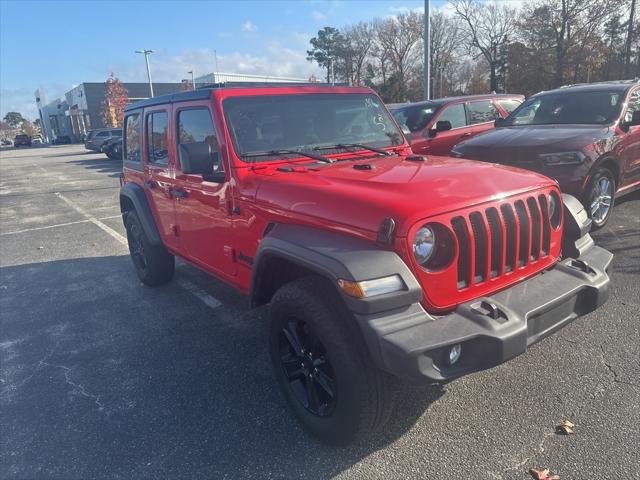 used 2021 Jeep Wrangler Unlimited car, priced at $29,997