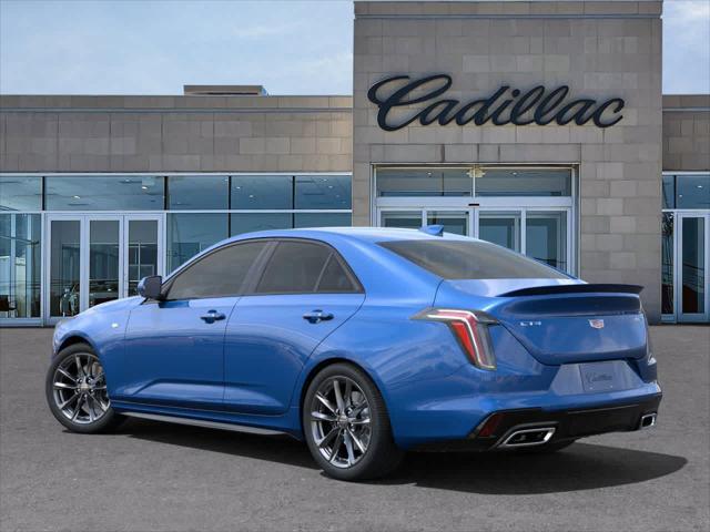 new 2025 Cadillac CT4 car, priced at $42,115