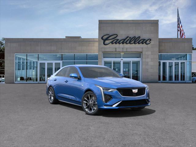 new 2025 Cadillac CT4 car, priced at $42,115