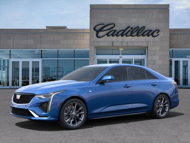 new 2025 Cadillac CT4 car, priced at $42,115