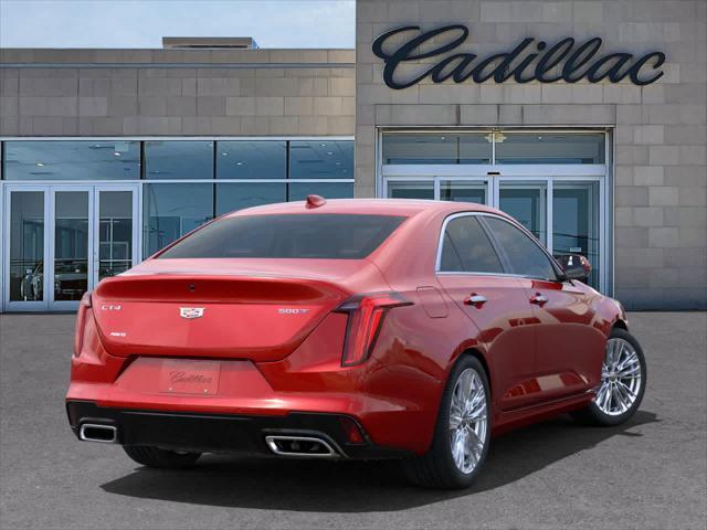 new 2025 Cadillac CT4 car, priced at $49,665