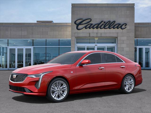 new 2025 Cadillac CT4 car, priced at $49,665