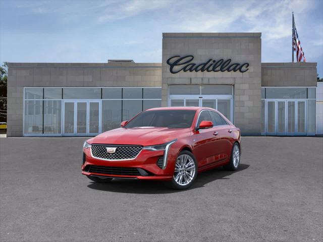 new 2025 Cadillac CT4 car, priced at $49,665