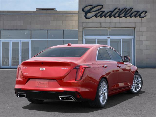 new 2025 Cadillac CT4 car, priced at $49,665