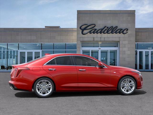 new 2025 Cadillac CT4 car, priced at $49,665