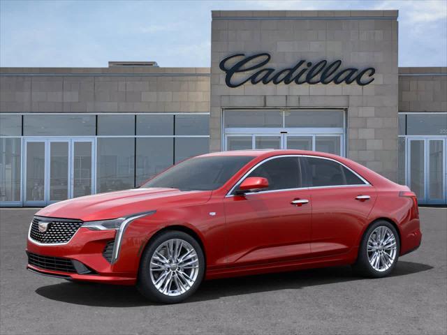 new 2025 Cadillac CT4 car, priced at $49,665