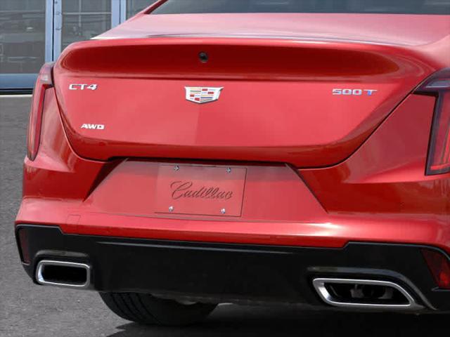 new 2025 Cadillac CT4 car, priced at $49,665