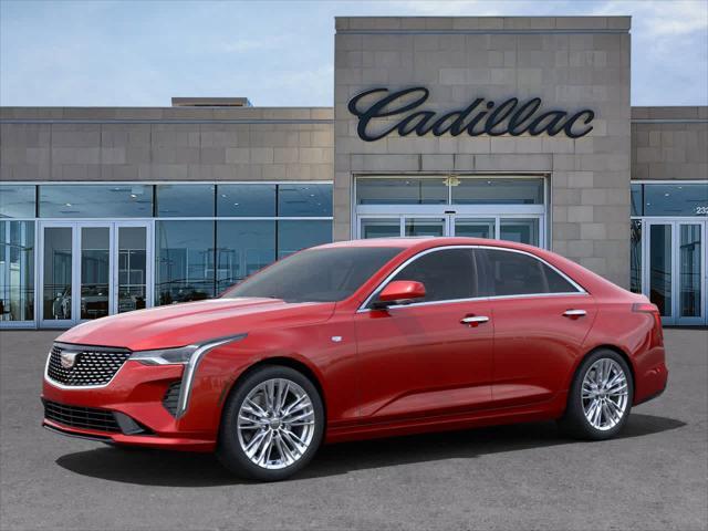 new 2025 Cadillac CT4 car, priced at $49,665