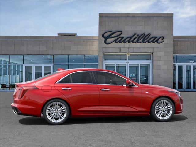 new 2025 Cadillac CT4 car, priced at $49,665