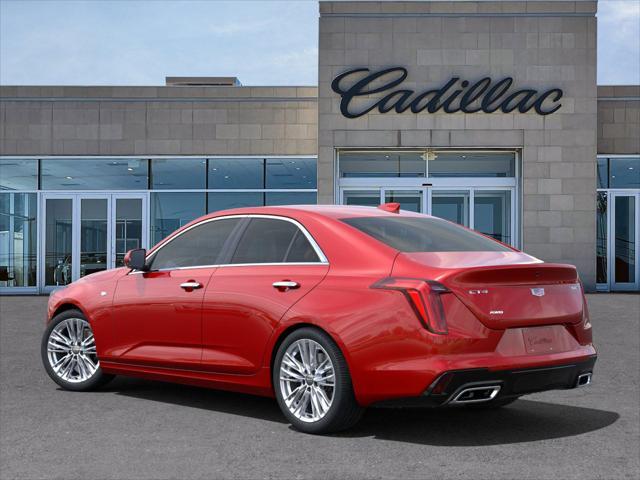 new 2025 Cadillac CT4 car, priced at $49,665