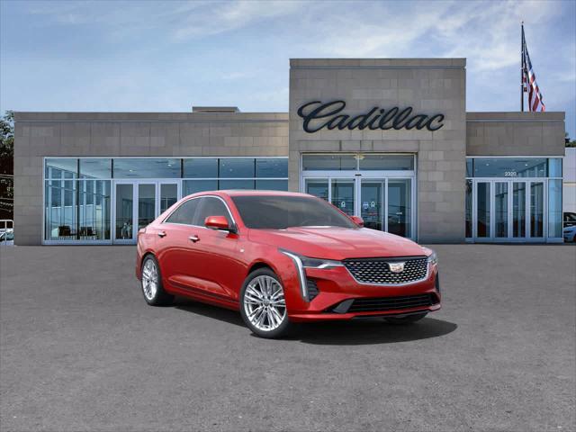 new 2025 Cadillac CT4 car, priced at $49,665