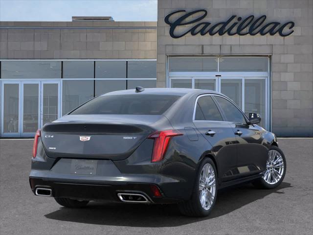 new 2025 Cadillac CT4 car, priced at $49,165
