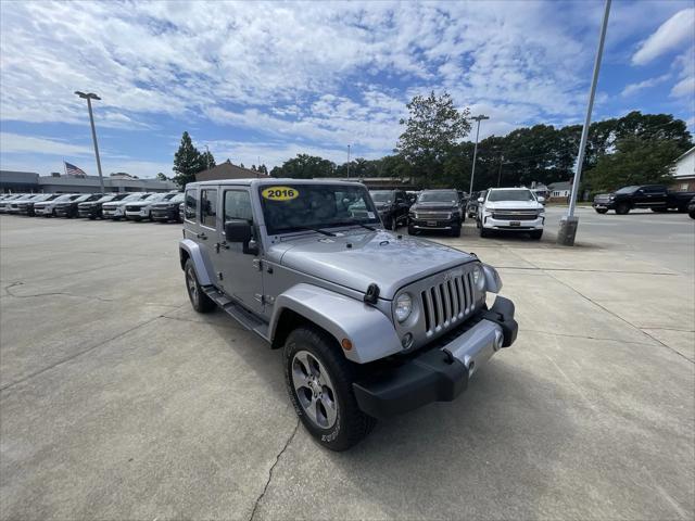 used 2016 Jeep Wrangler Unlimited car, priced at $17,990