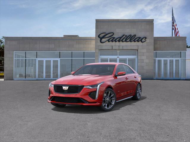 new 2025 Cadillac CT4-V car, priced at $59,015