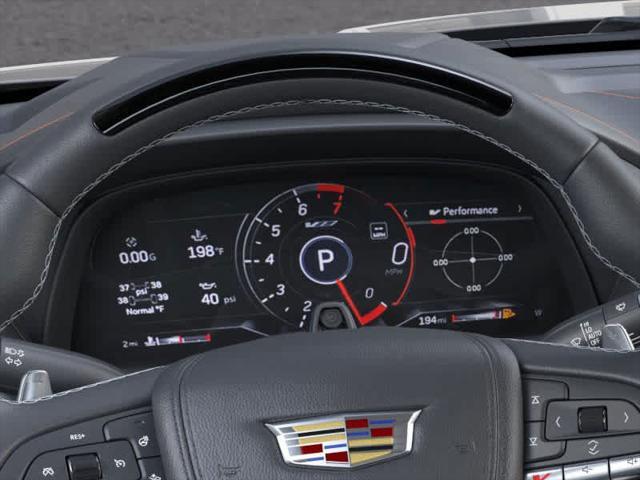 new 2025 Cadillac CT4-V car, priced at $58,415