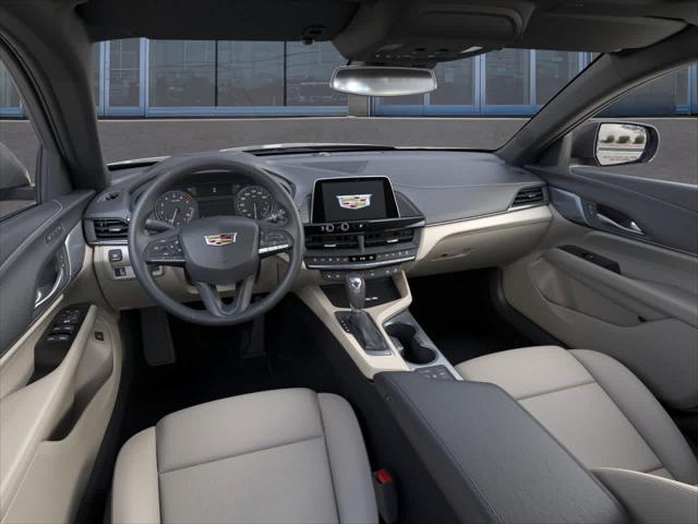new 2025 Cadillac CT4 car, priced at $44,565