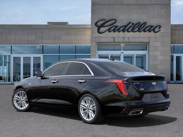 new 2025 Cadillac CT4 car, priced at $48,440