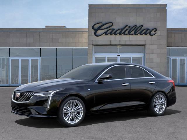 new 2025 Cadillac CT4 car, priced at $48,440
