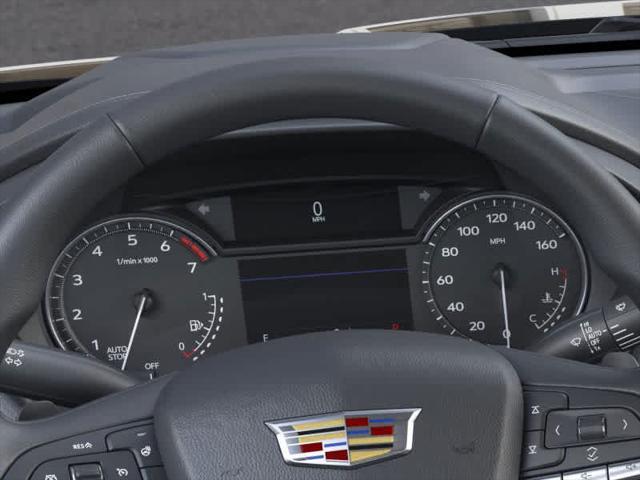 new 2025 Cadillac CT4 car, priced at $48,440